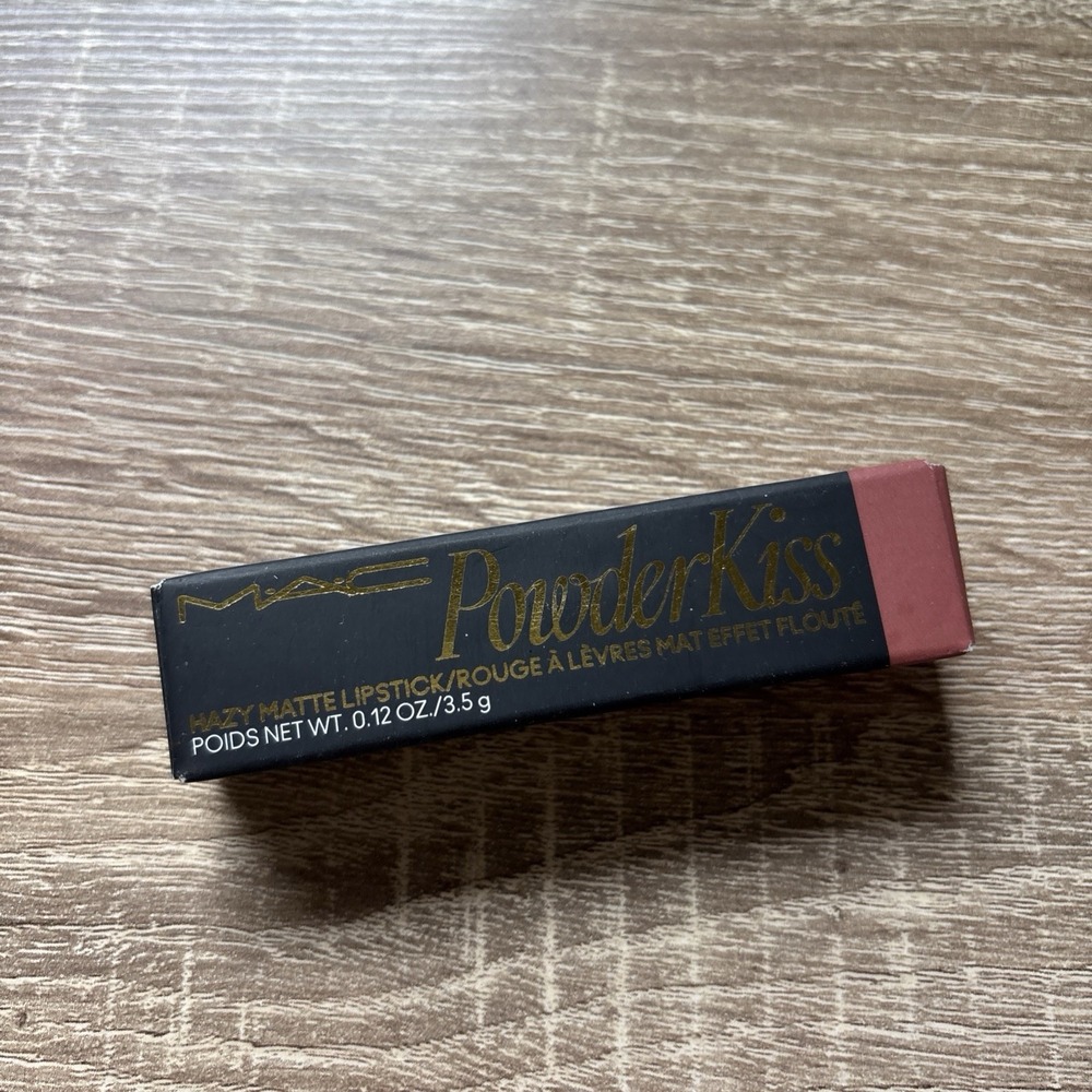 MAC Powder Kiss Lipstick 931 TEDDY 2.0 Full Sz 0.1 oz/3g BRAND New in Box